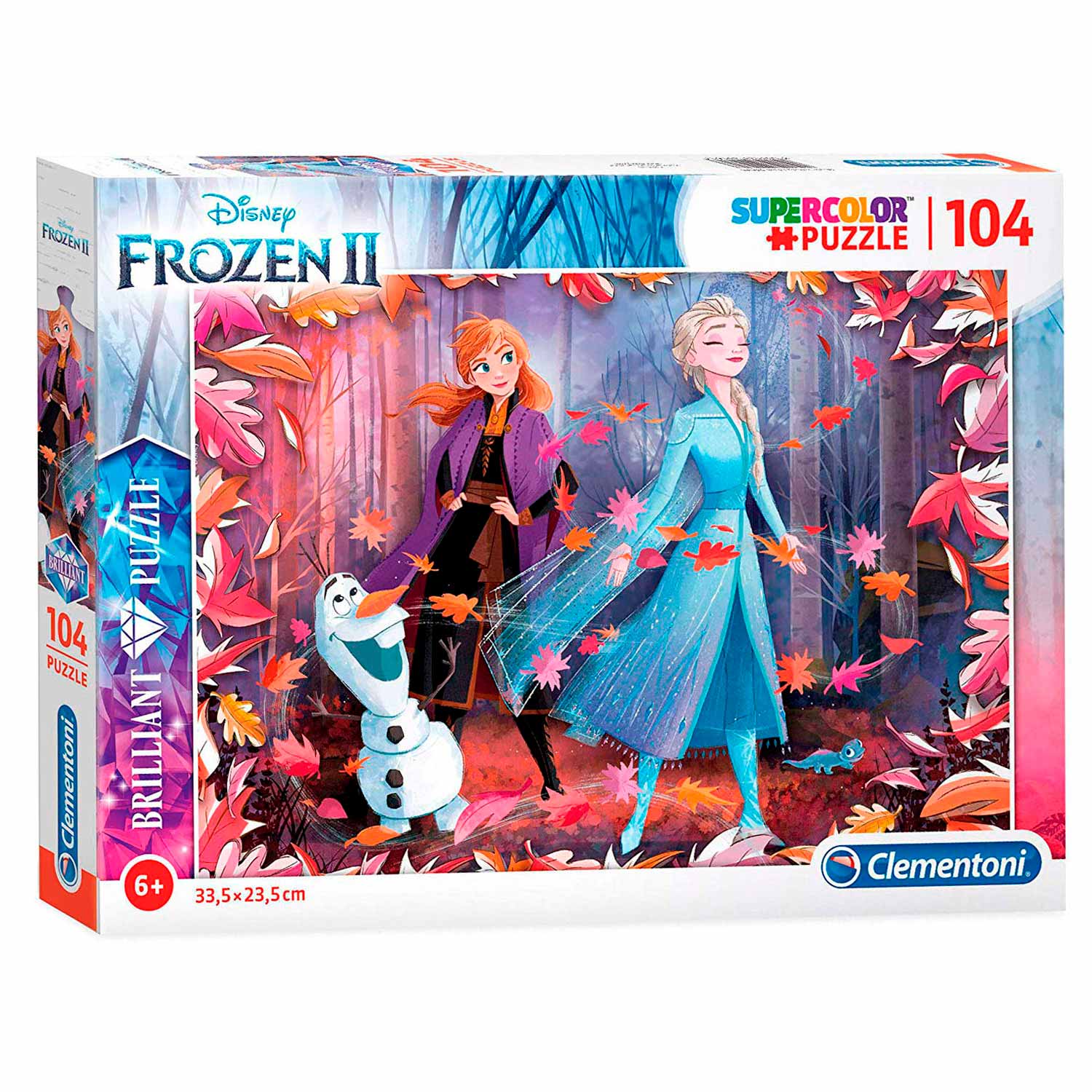 Prijs ochtendgloren Caius Clementoni Brilliant Puzzel Disney Frozen ... | Lobbes Speelgoed België