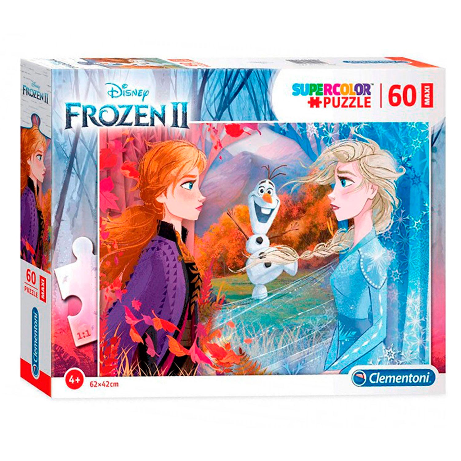 nakomelingen Luchtvaart Ik heb het erkend Clementoni Maxi Puzzel Disney Frozen 2, 60st. ... | Lobbes Speelgoed