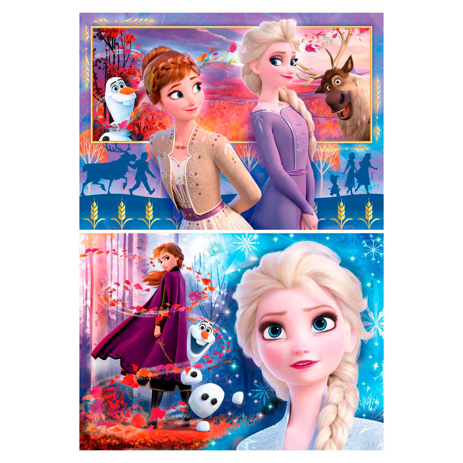 Downtown Zie insecten Voorstellen Clementoni Puzzel Disney Frozen 2, 2x60st. ... | Lobbes Speelgoed België