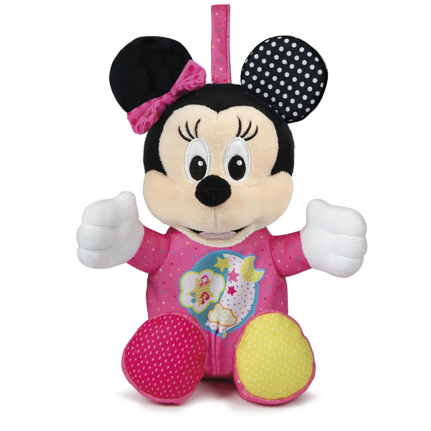 dienblad Onveilig spanning Clementoni Minnie Mouse Knuffel met Muziek en ... | Lobbes Speelgoed