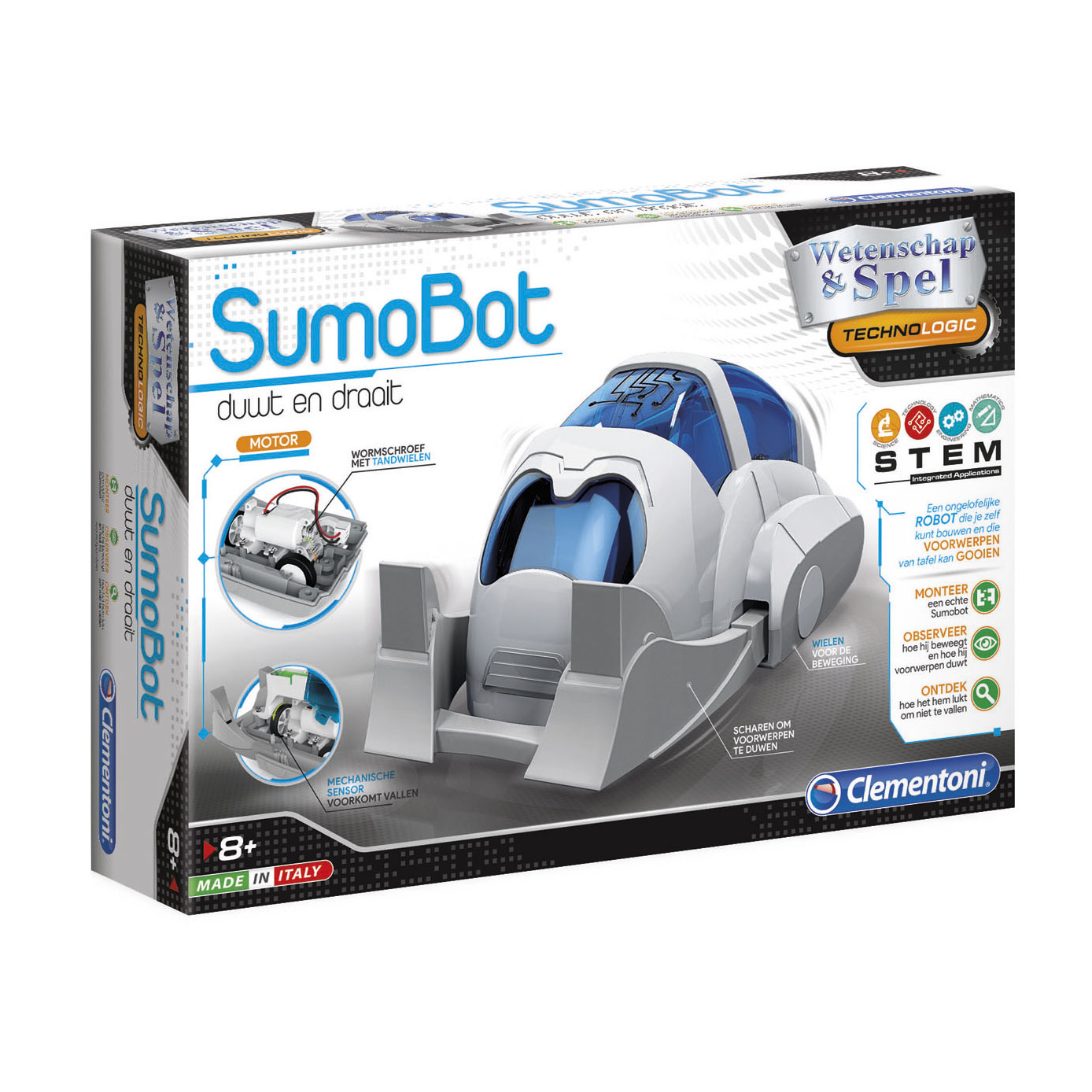 Clementoni Wissenschaft & Spiele – Sumobot