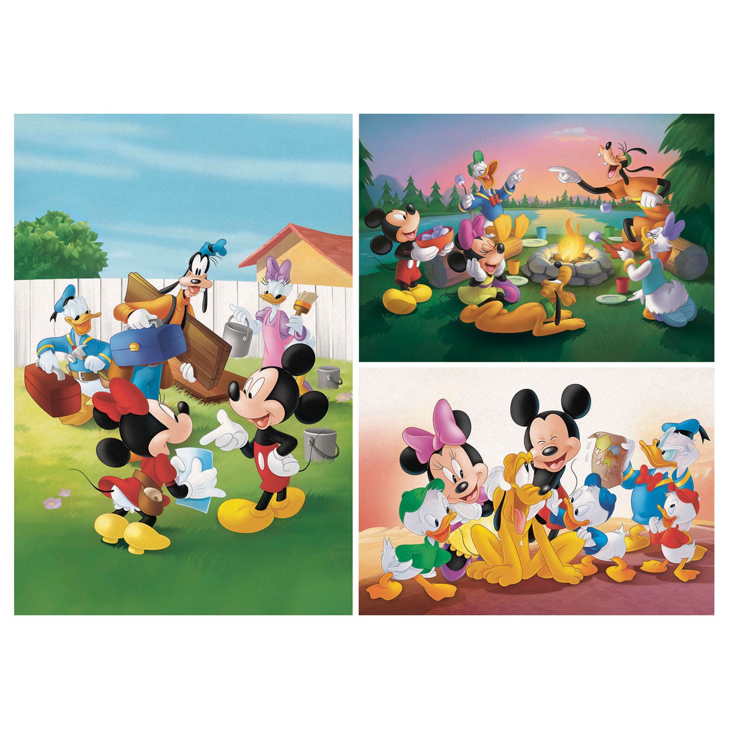 Clementoni Play for Future Puzzel - Mickey Mouse, 3x48st.