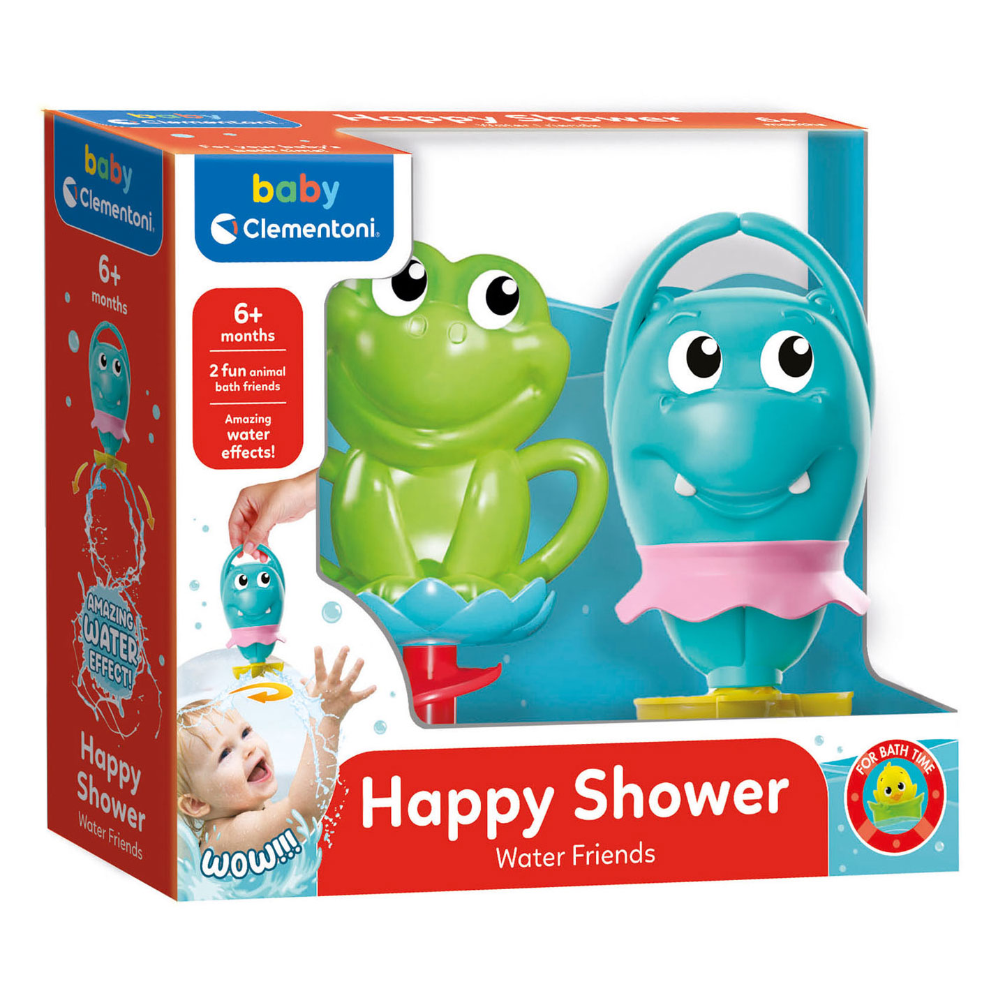 Clementoni Baby – Badespielzeug „My First Friends“.