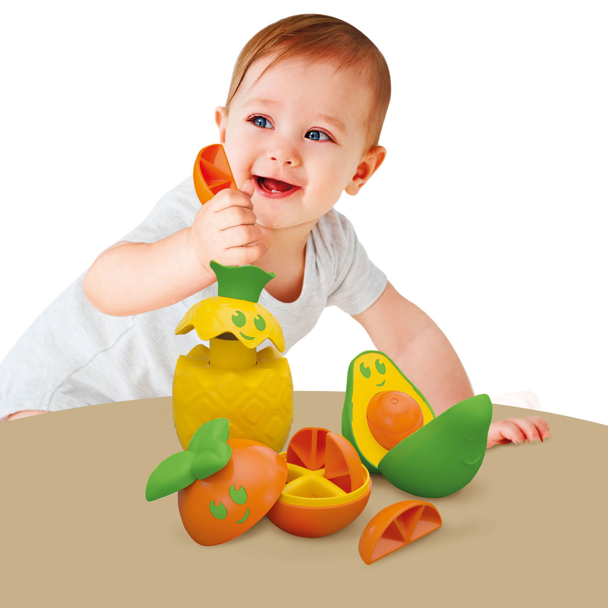 Clementoni Baby - Ensemble de fruits logique