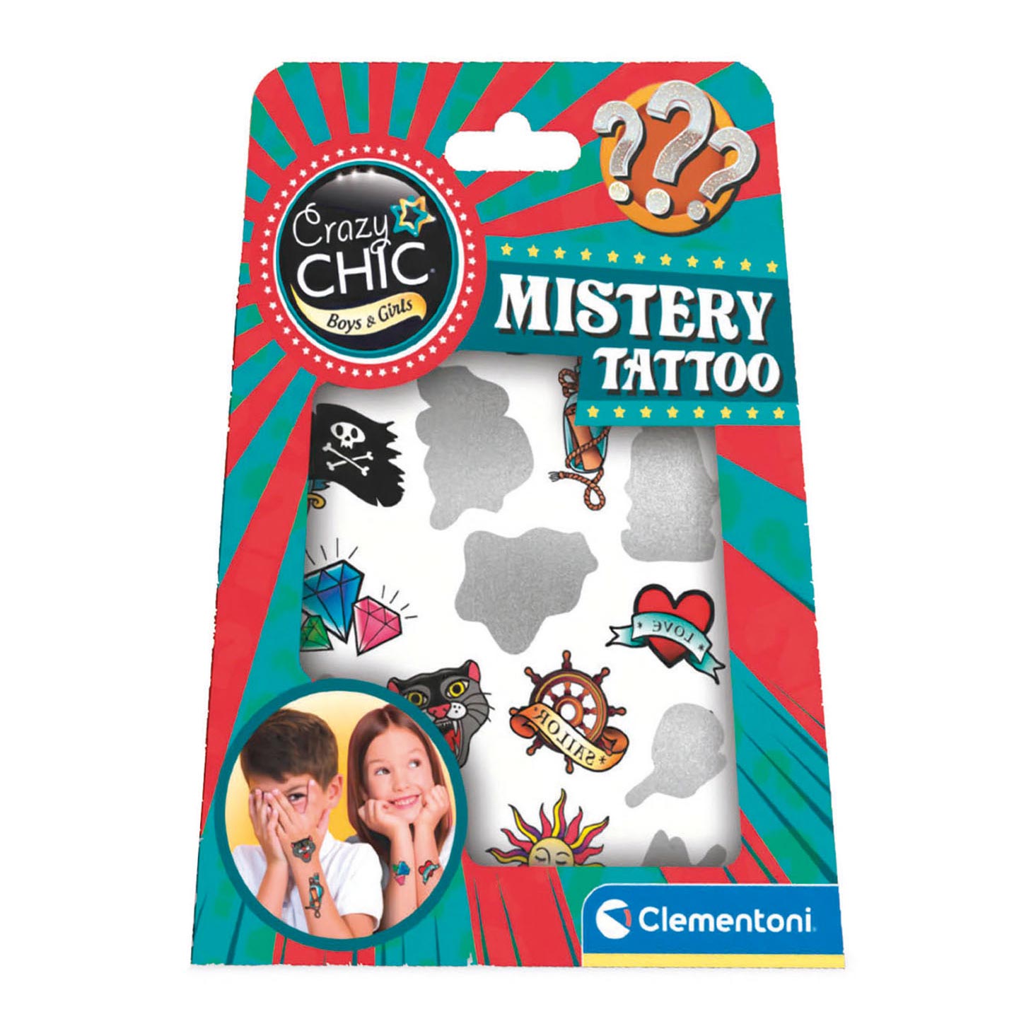 Clementoni Crazy Chic - Tatouage Mystère