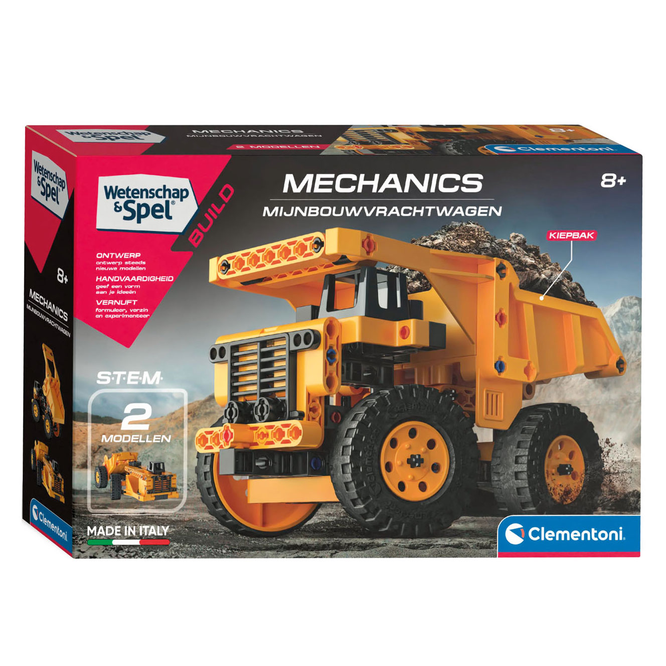 Clementoni Science & Games Mechanics - Camion minier