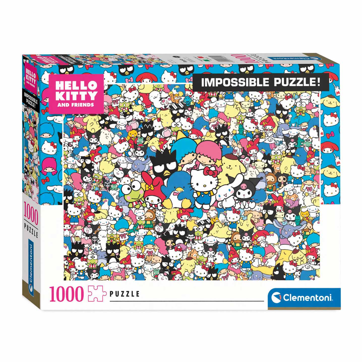 Clementoni Impossible Puzzle Hello Kitty, 1000 Teile.