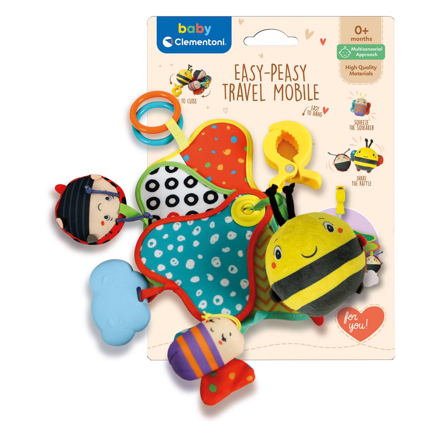 Clementoni Mobile Musical Easy Peasy - Abeille