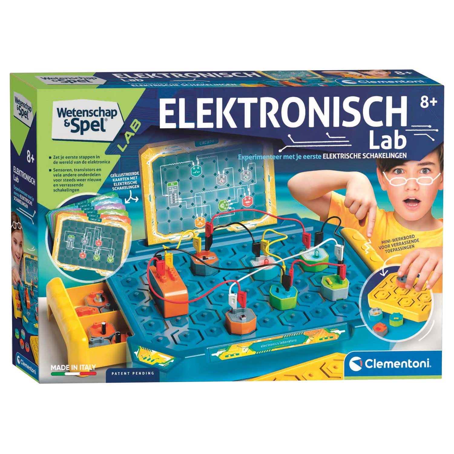 Maken Certificaat Kneden Clementoni Wetenschap & Spel - Electronica Lab ... | Lobbes Speelgoed