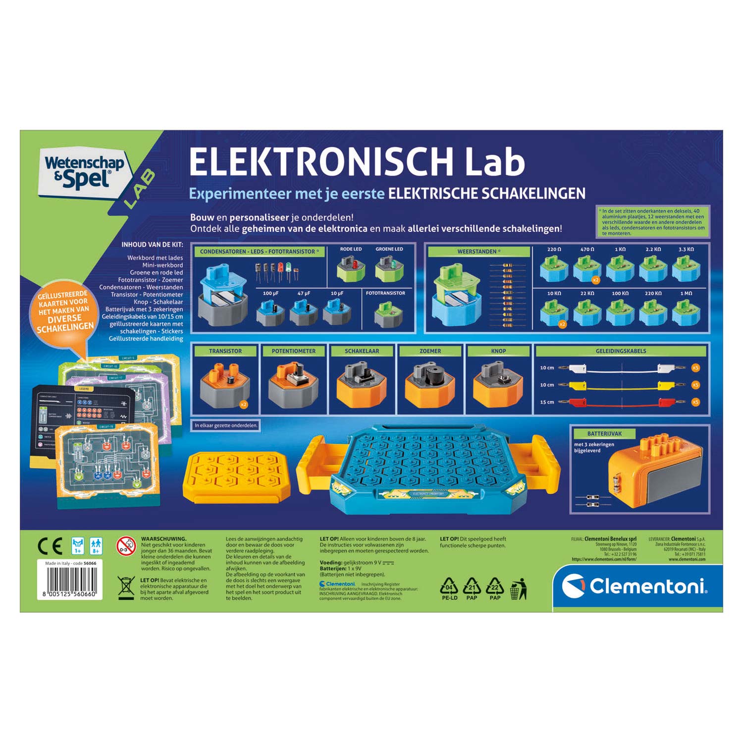 Clementoni Wetenschap & Spel - Electronica Lab