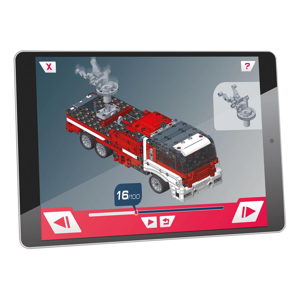 Clementoni Wetenschap & Spel Mechanica  - Brandweerwagen