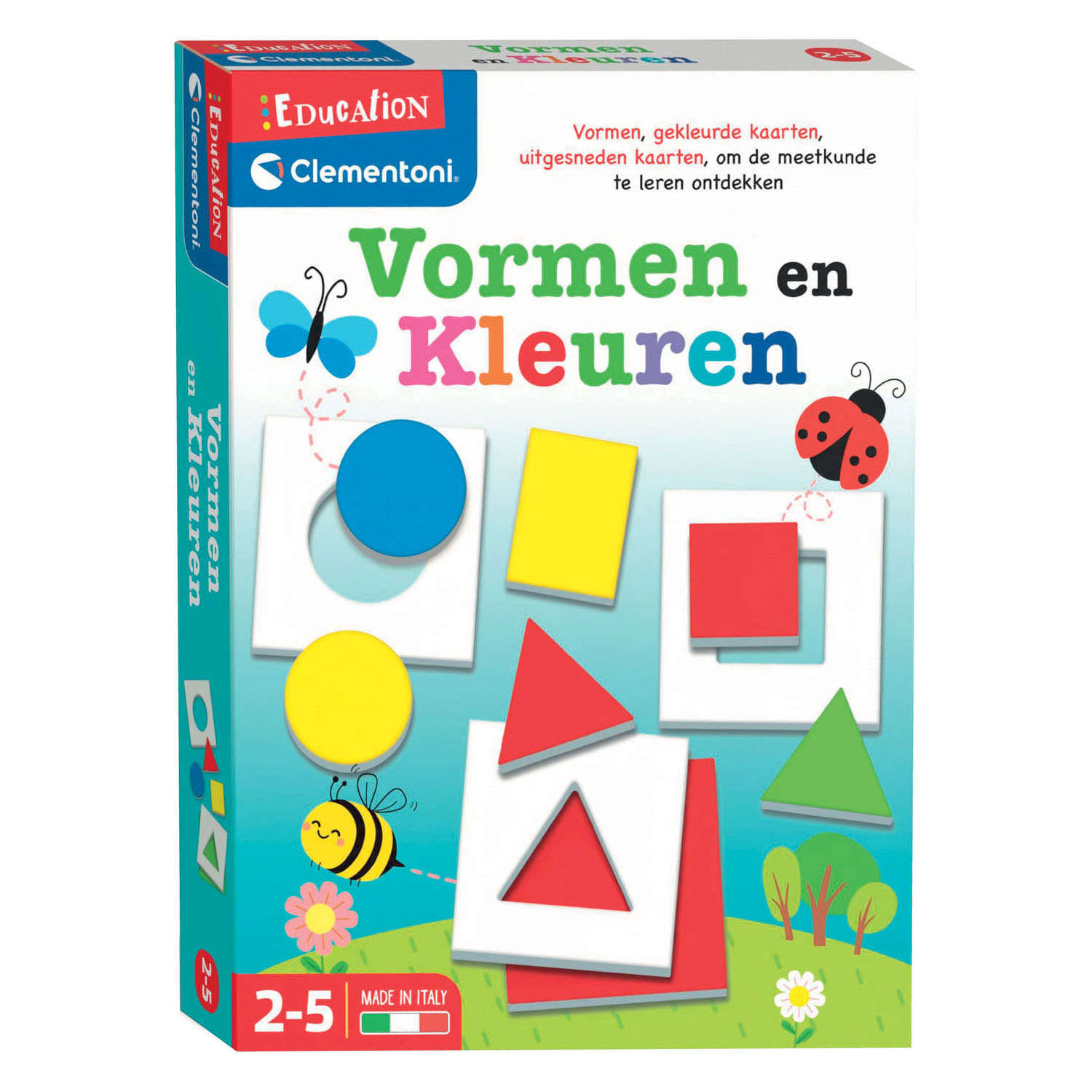 Clementoni Education Montessori - Des formes et des lacets : dès 3 ans