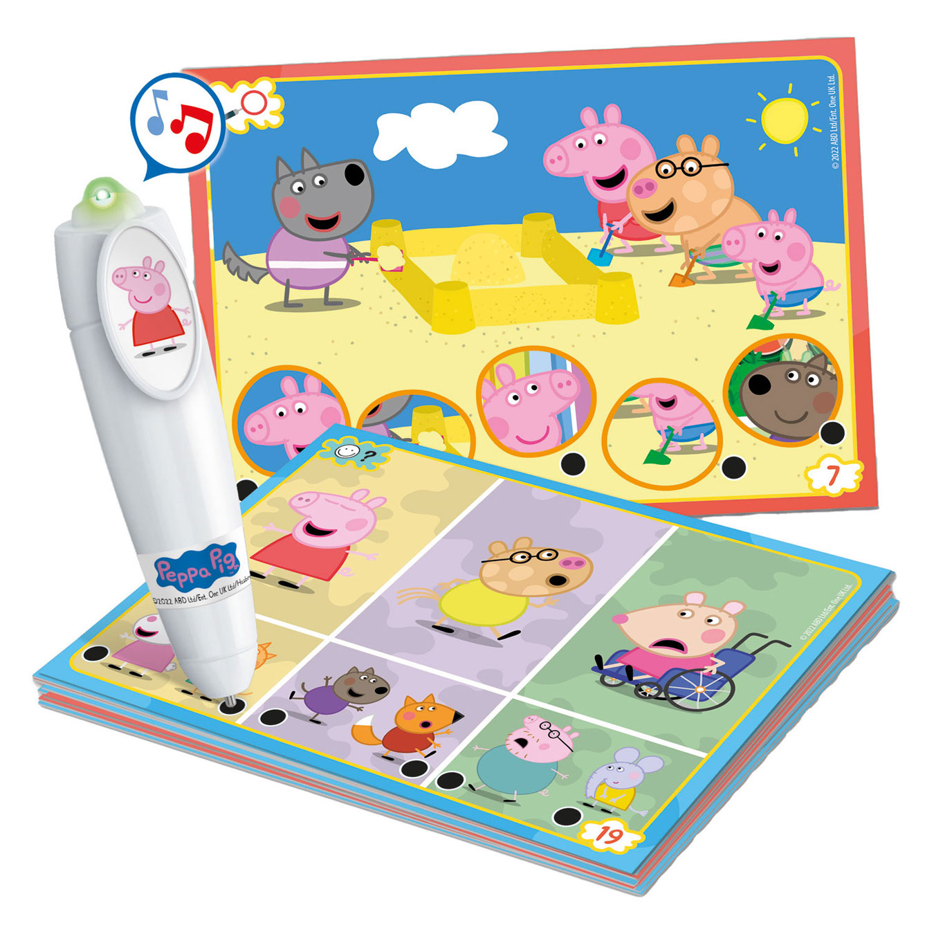 Clementoni Quizzy Peppa Pig Lernspiel