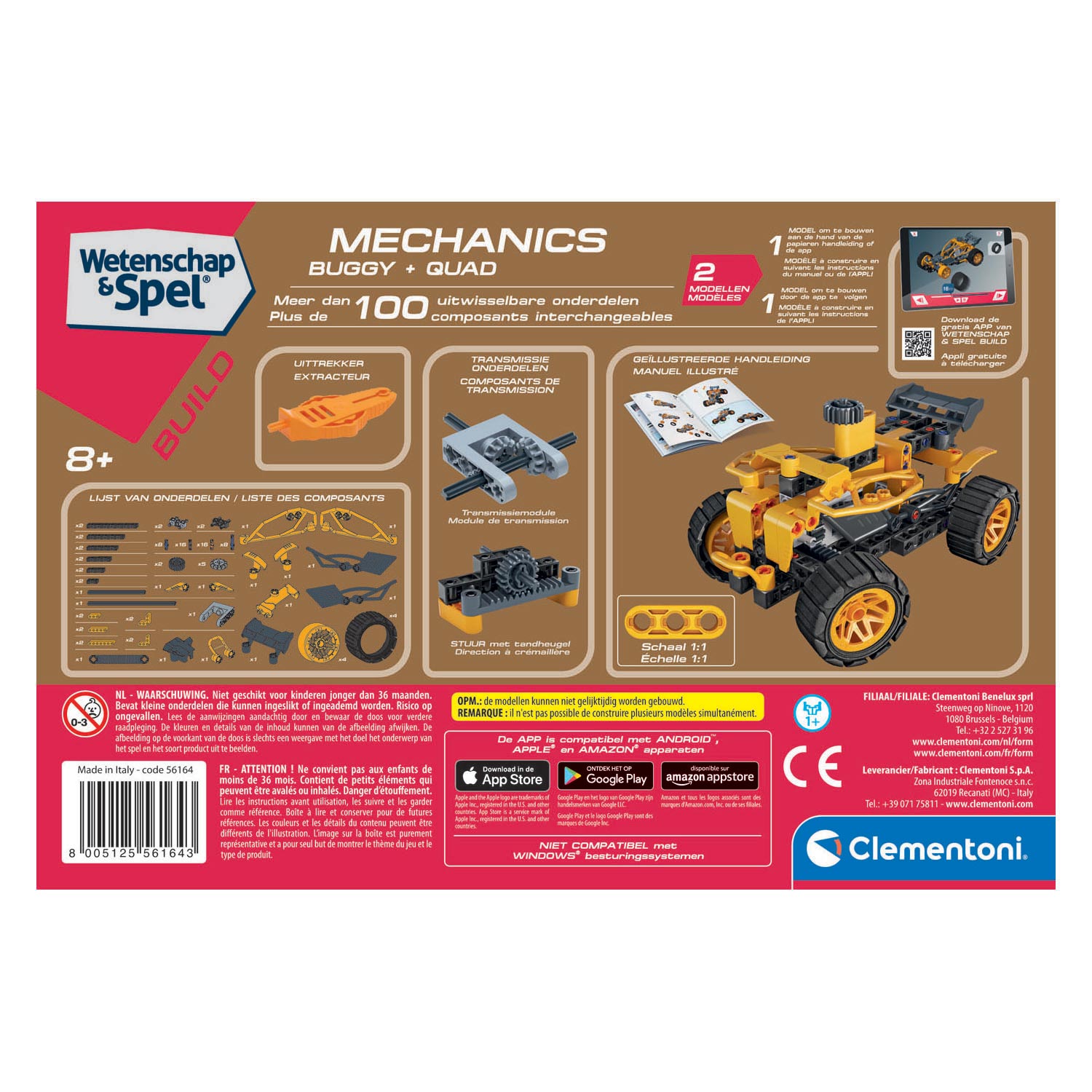 Clementoni Science & Games Mechanics – Buggy & Quad