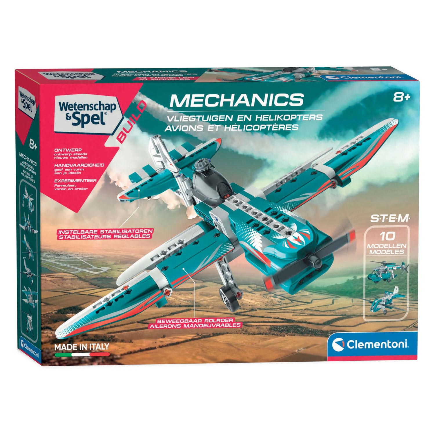 Clementoni Science & Games Mechanics - Avions