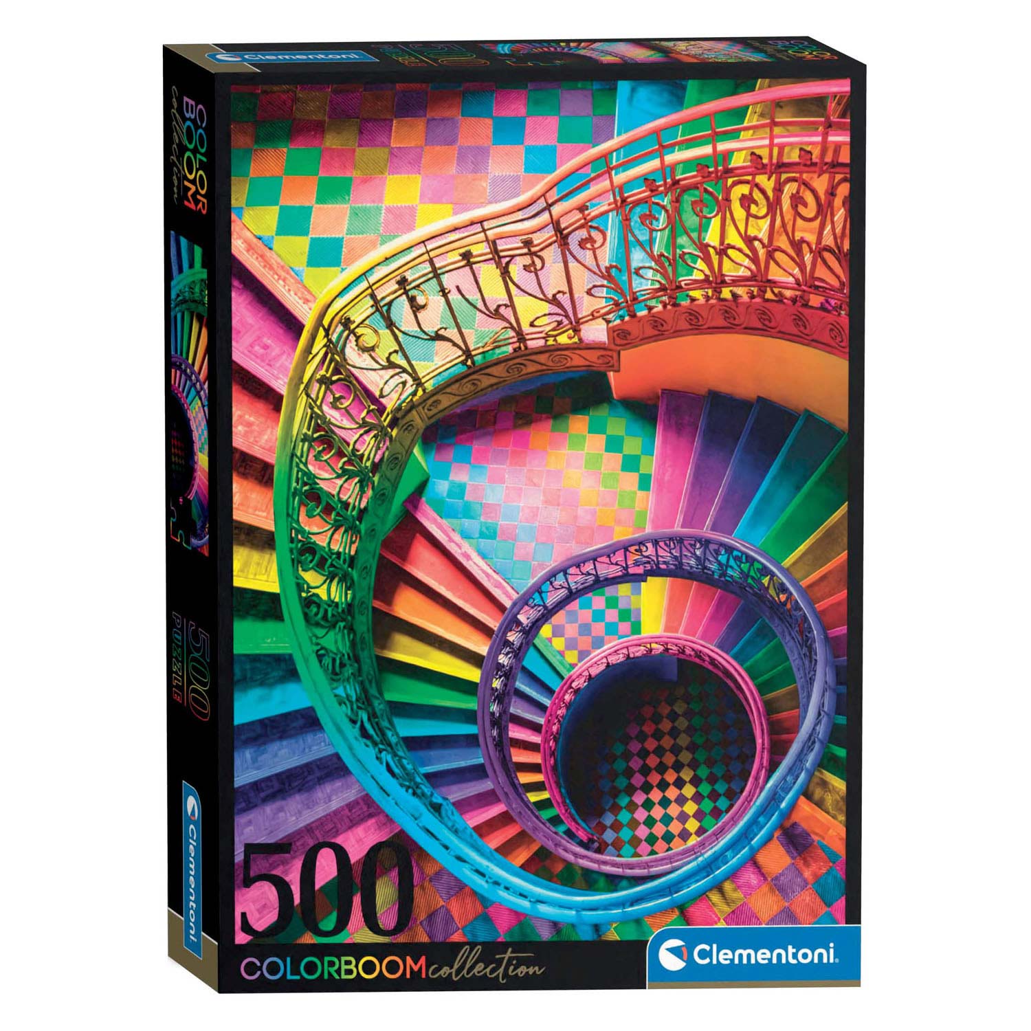 Clementoni Colorboom Puzzle Escaliers, 500 pcs.