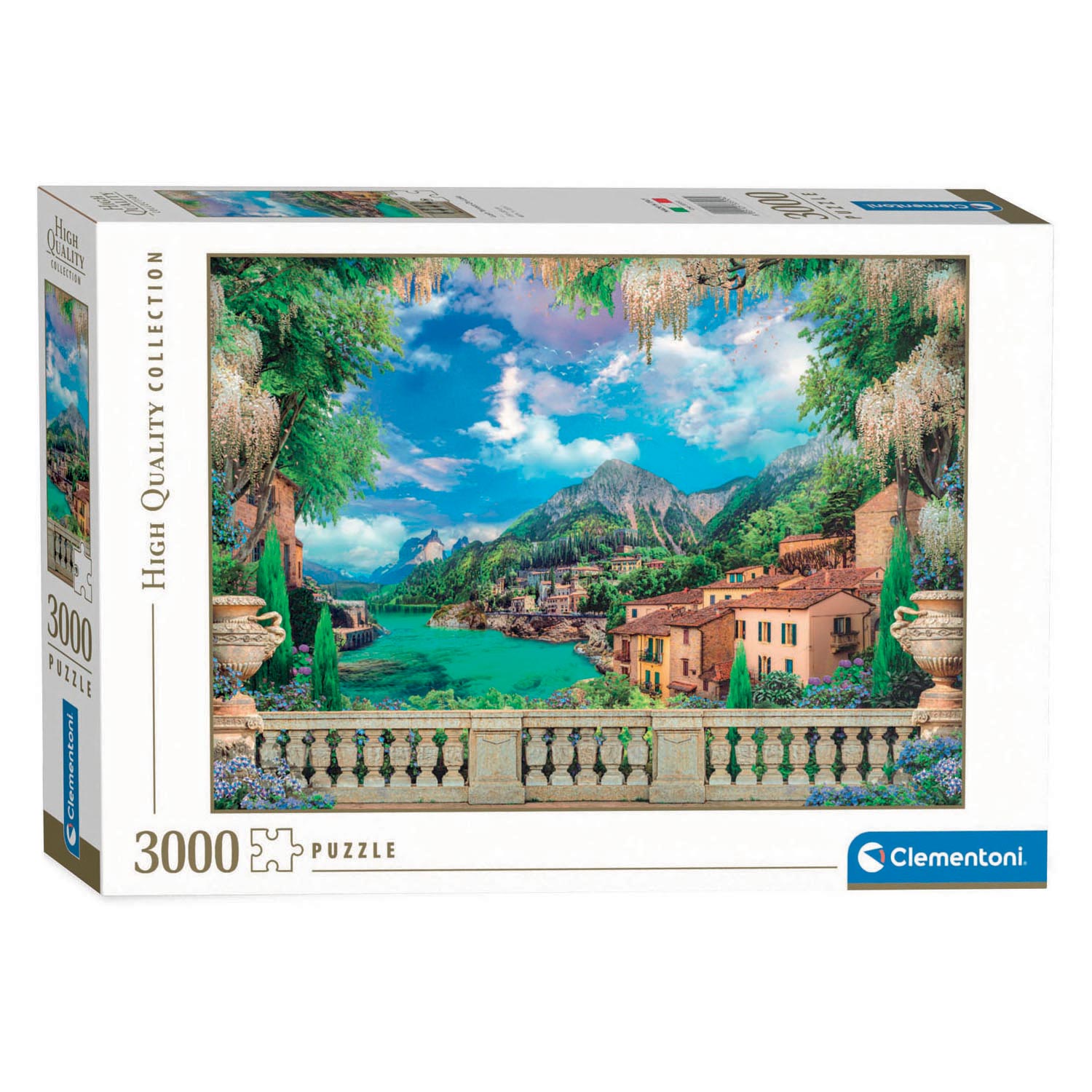 Clementoni Puzzle Terrasse am See, 3000 Teile.