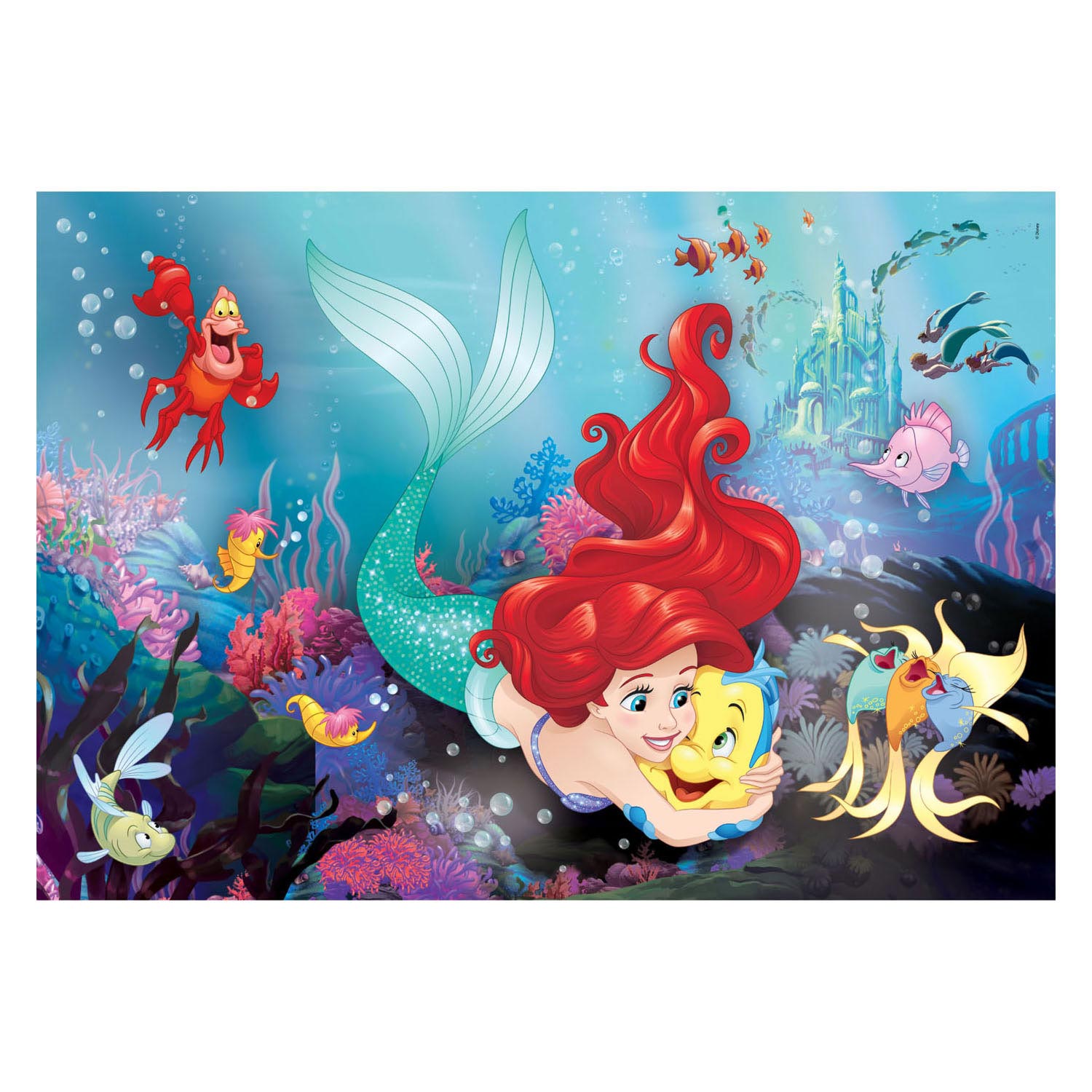 Clementoni Maxi Puzzle Disney Petite Mermaid, 24 pcs.