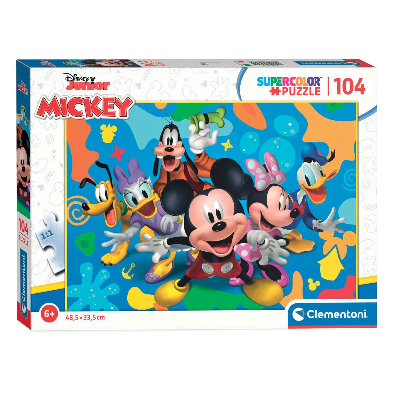 realiteit moeilijk tevreden te krijgen luchthaven Clementoni Puzzel Disney - Mickey and ... | Lobbes Speelgoed België