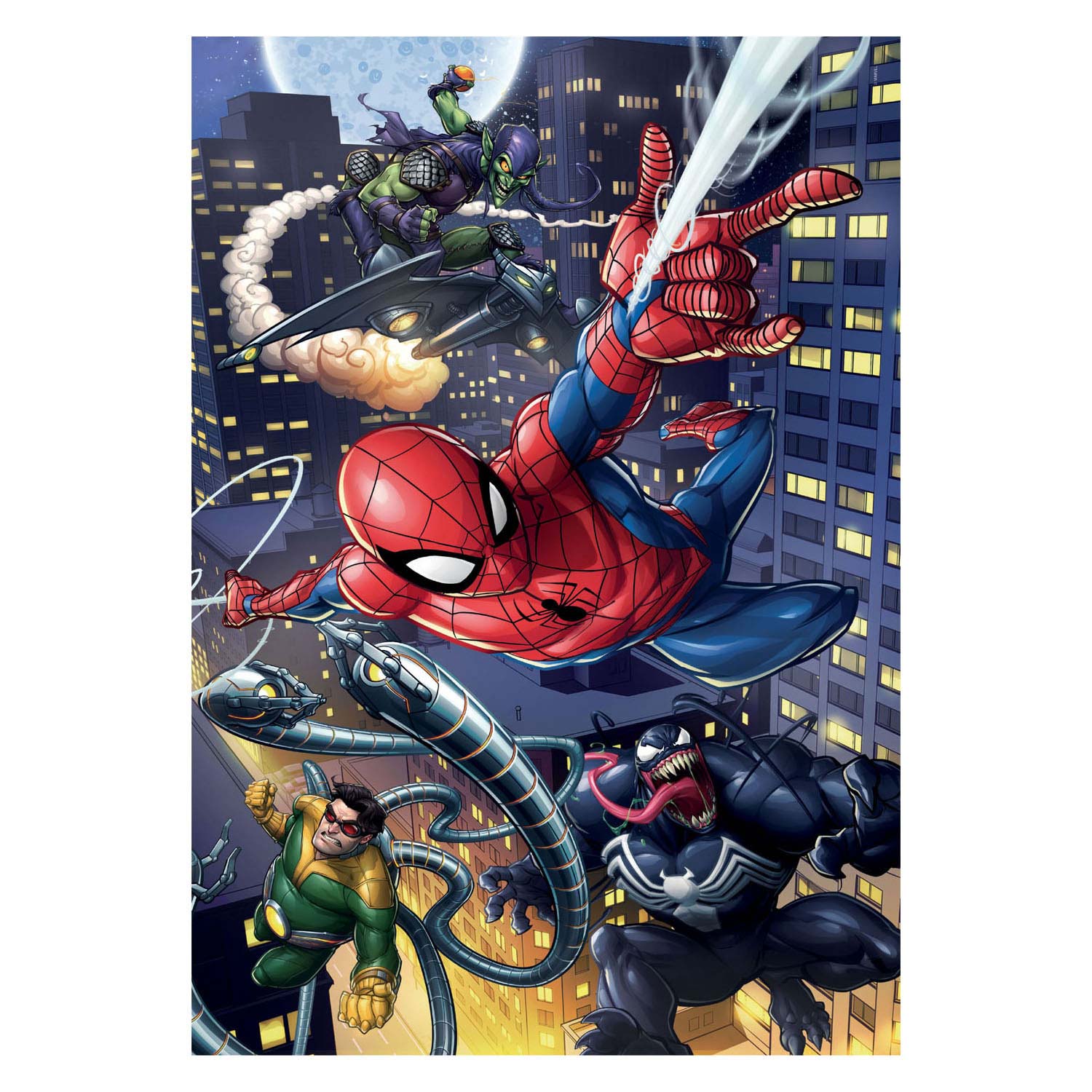 Clementoni Puzzle - Spiderman, 180 Teile.