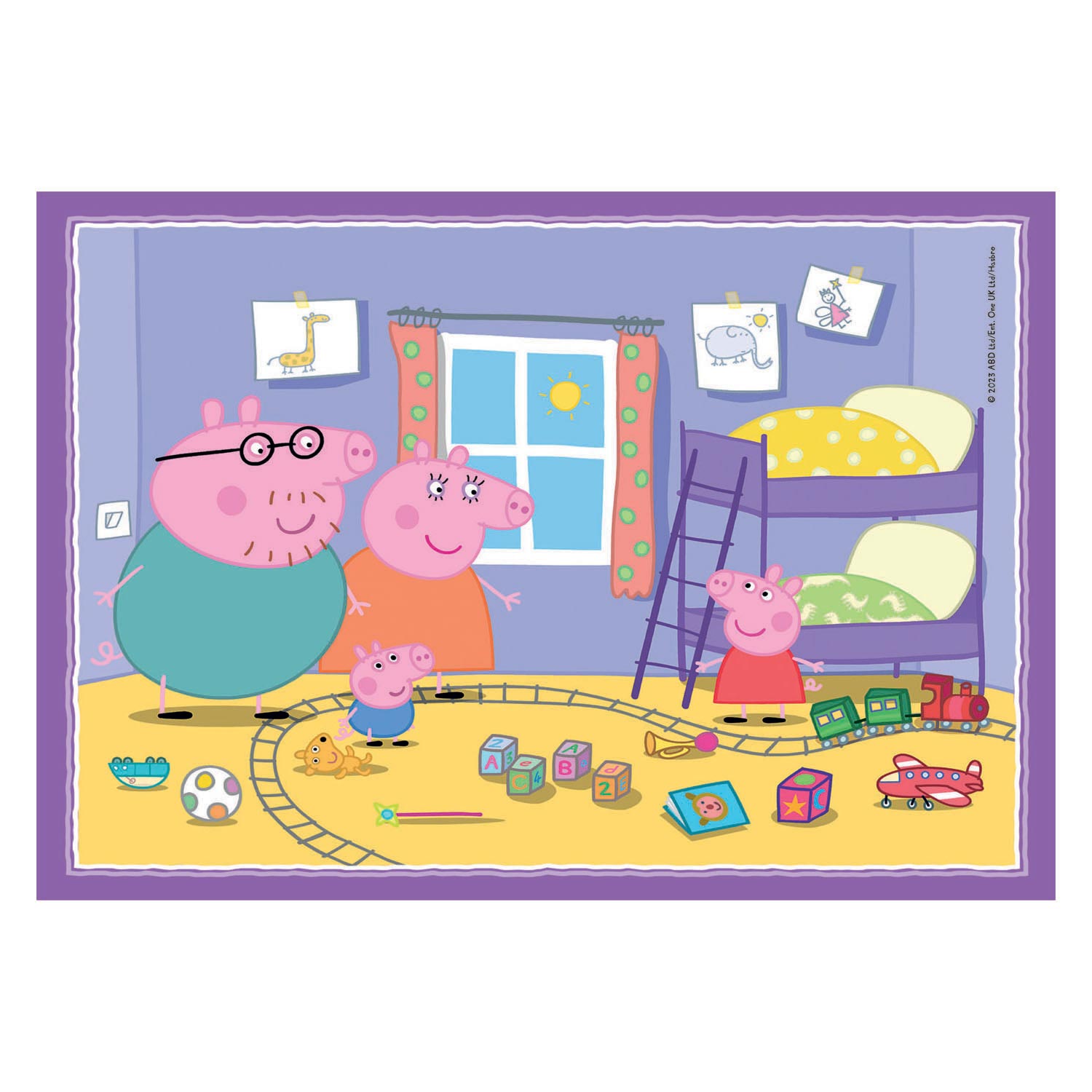 Clementoni 4in1 Puzzle Peppa Pig