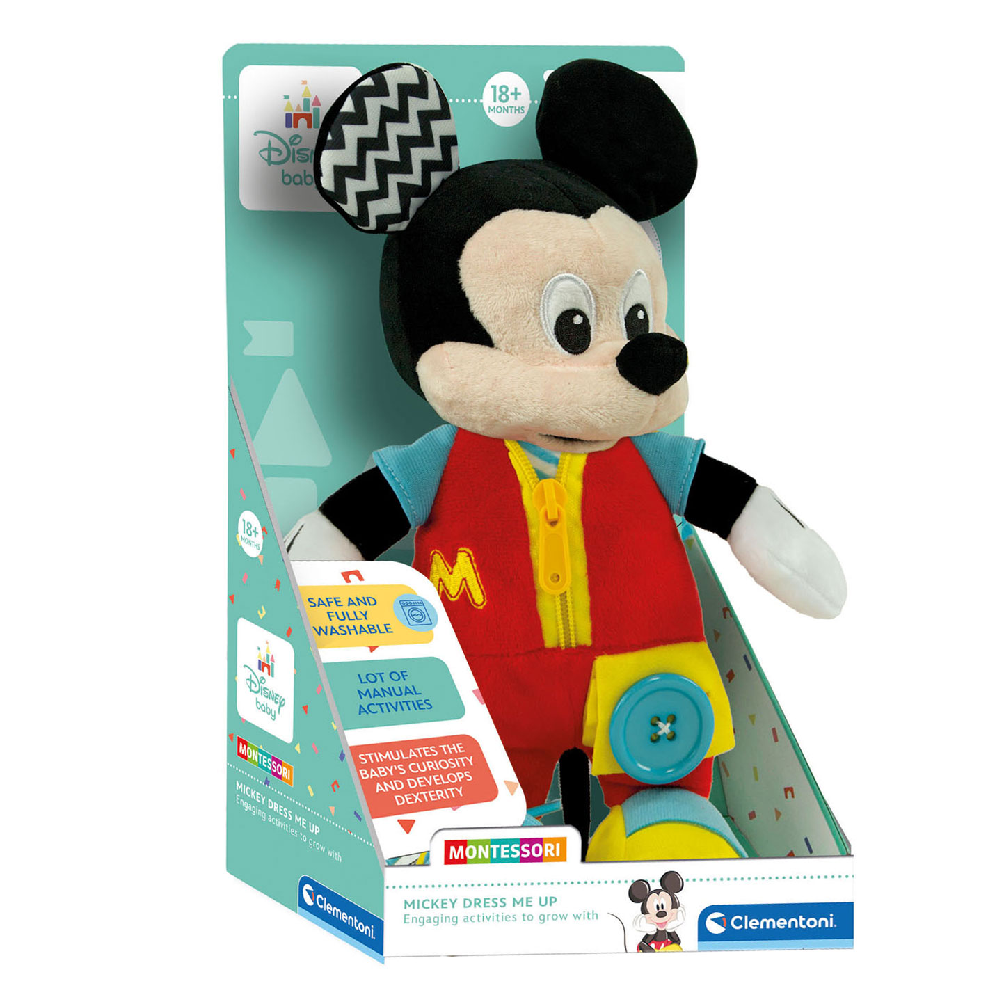 Clementoni Baby Disney Mickey Mouse Plüschtier