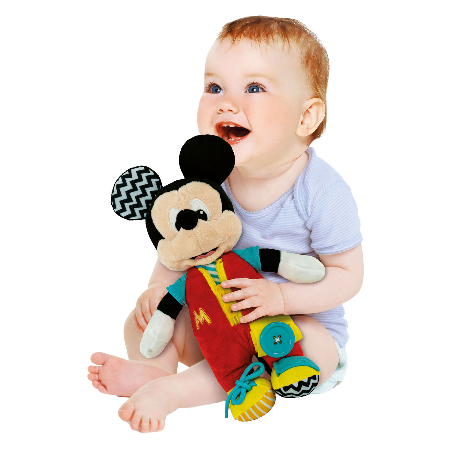 Clementoni Baby Disney Mickey Mouse en peluche