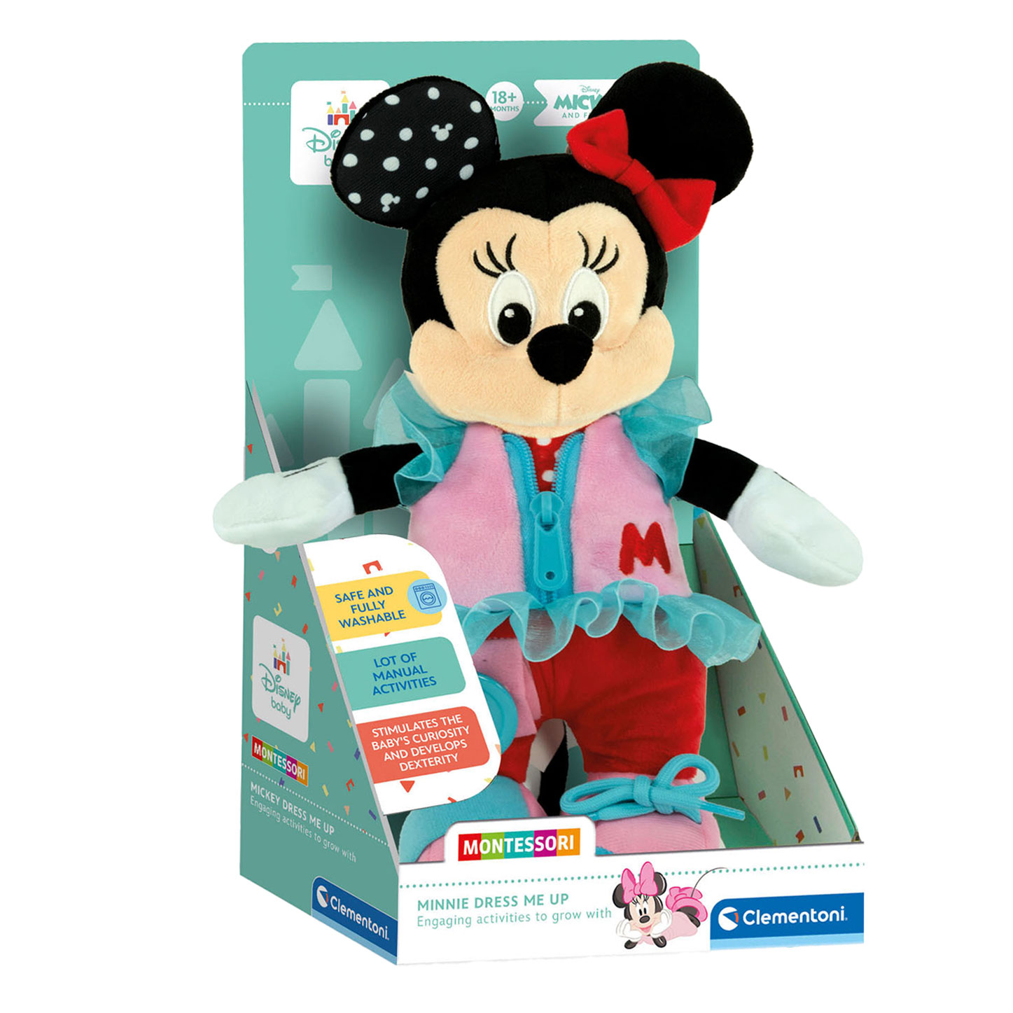 Clementoni Baby Disney Minnie Mouse Knuffel