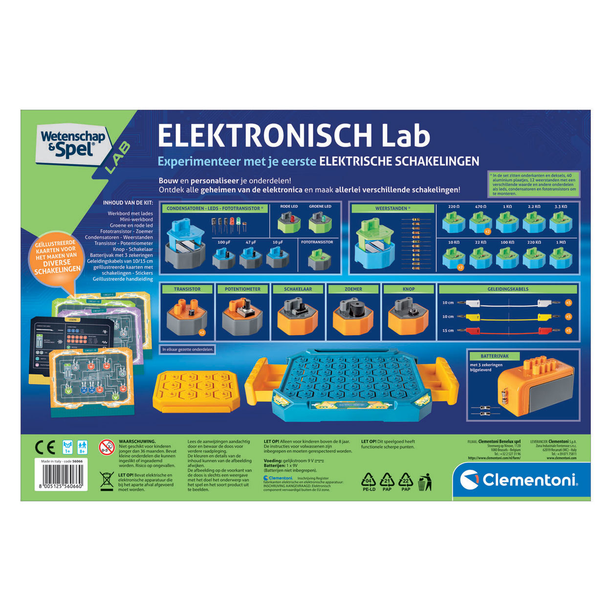 Clementoni Wetenschap en Spel - Elektronisch Lab