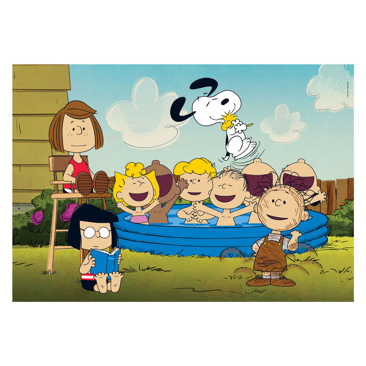 Clementoni Puzzle Peanuts Snoopy, 104 pièces.