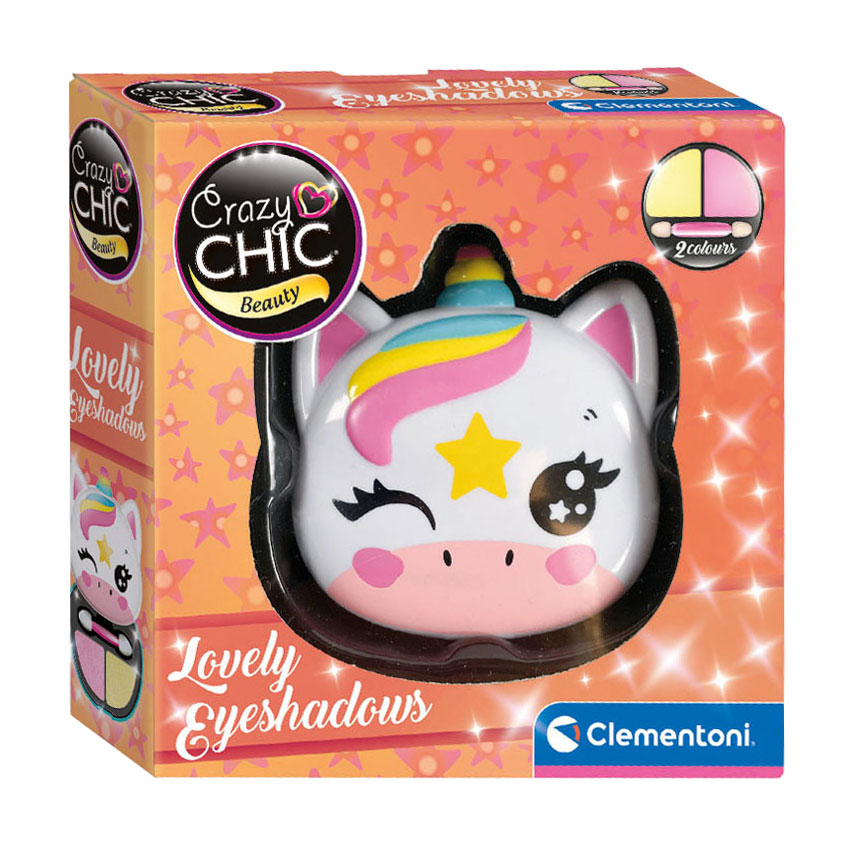 Clementoni Crazy Chic Lidschatten in Make-up-Box Einhorn