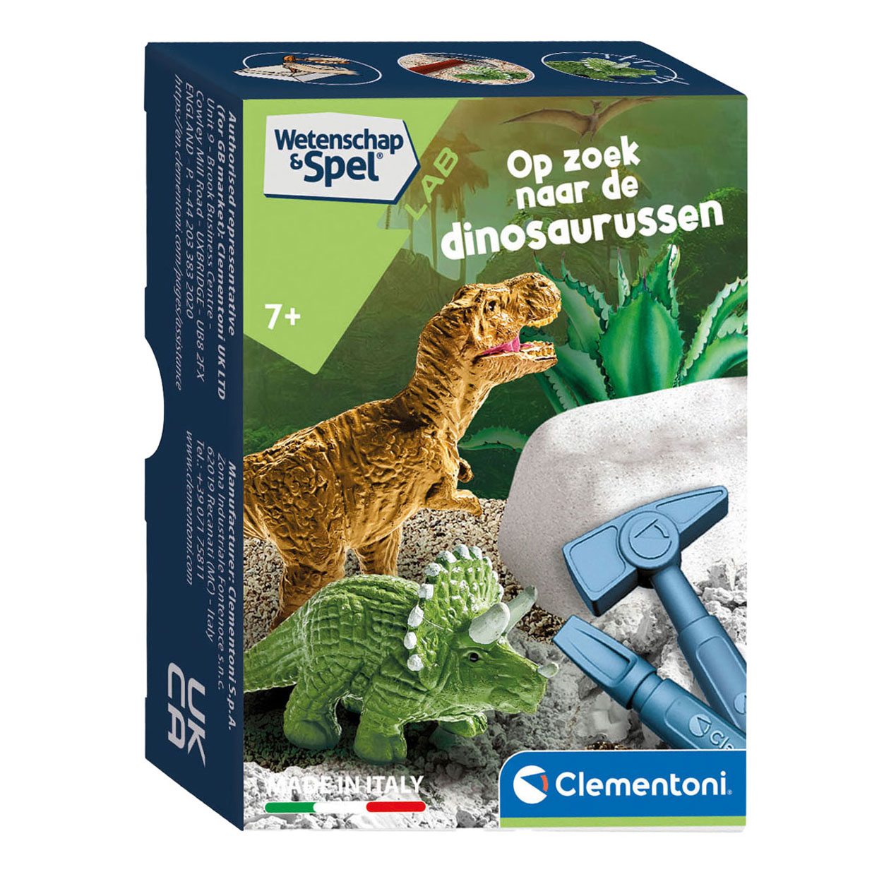 Clementoni Wetenschap en Spel - Op Zoek Naar de Dinosaurussen