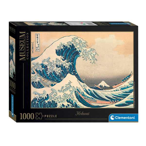 Clementoni Puzzle Hokai La Grande Vague, 1000 pièces.