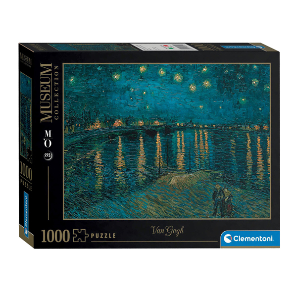 Clementoni Legpuzzel Van Gogh Starry Night Over The Rhone, 1000st.