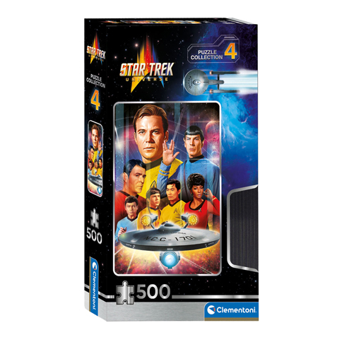 Clementoni - Star Trek, Puzzel 500 Stukjes High Quality Collection 4 van 4, Puzzel Voor Volwassenen en Kinderen, 14-99 jaar, 35143