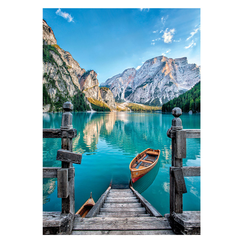 Clementoni Puzzle Pragser Wildsee, 500 Teile.