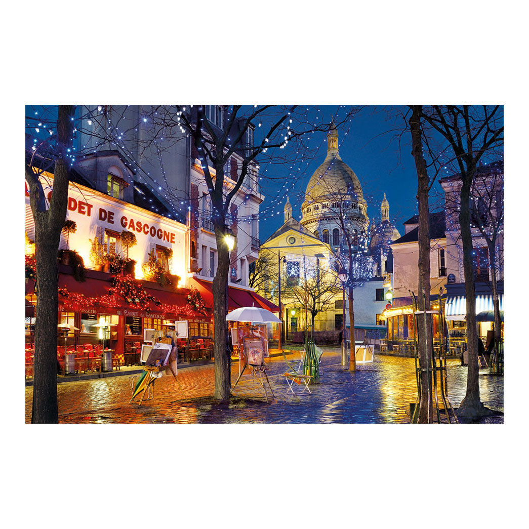Clementoni Puzzle Paris Montmartre, 1500 Teile.