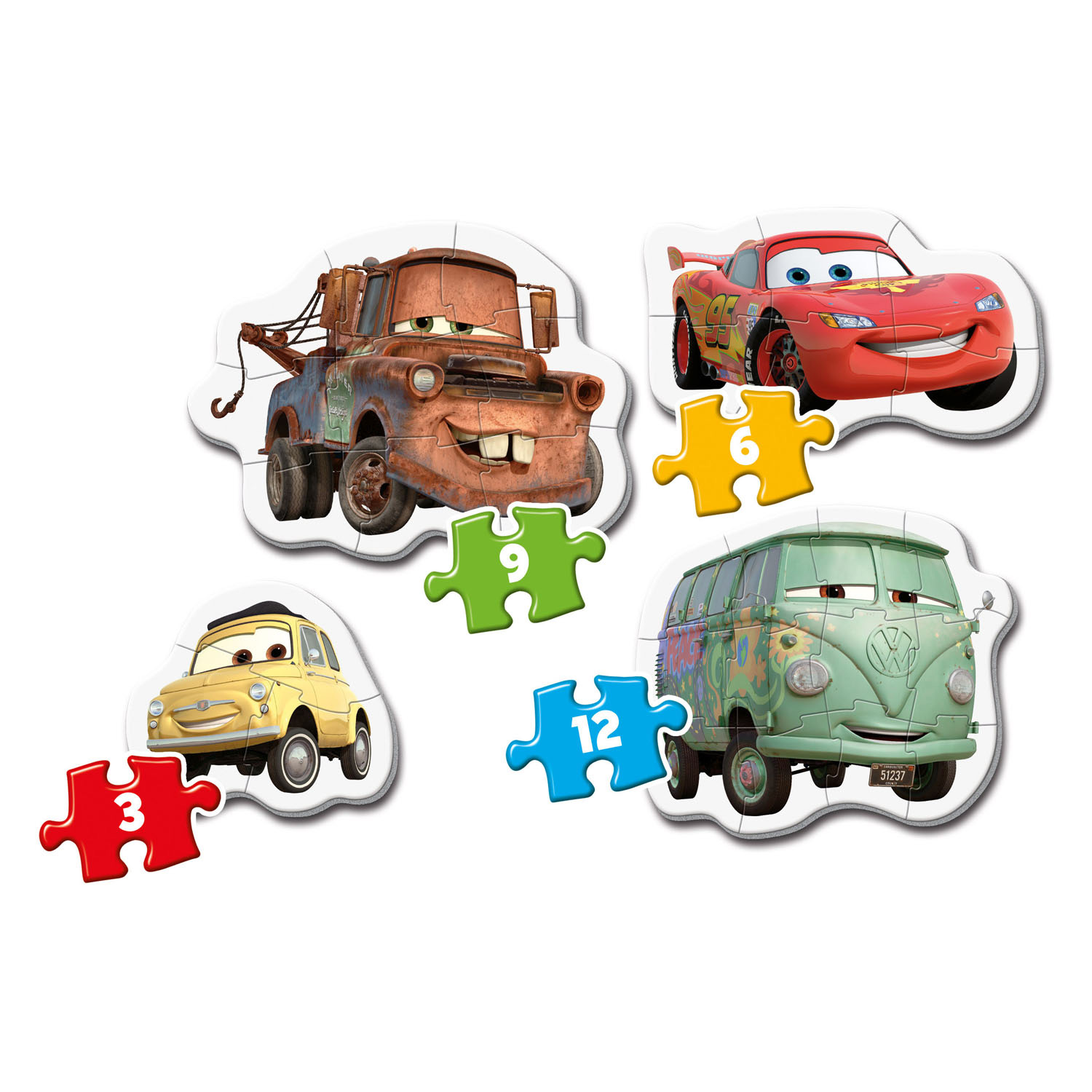 Clementoni Puzzle Mes premiers puzzles - Cars