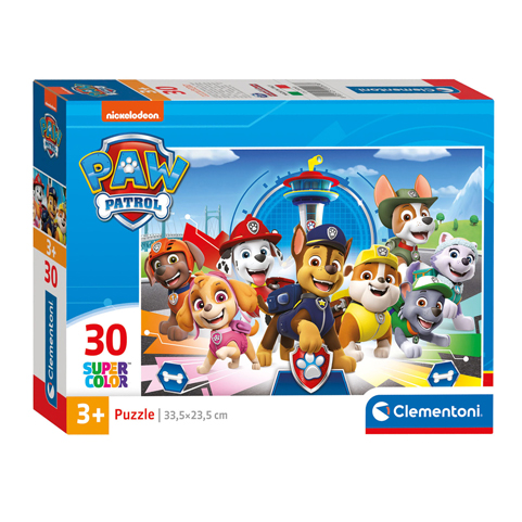 Clementoni Puzzle Super Color Pat' Patrouille, 30 pcs.