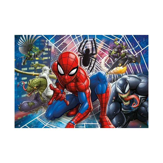 Clementoni Legpuzzel Super Color Spiderman, 30st.