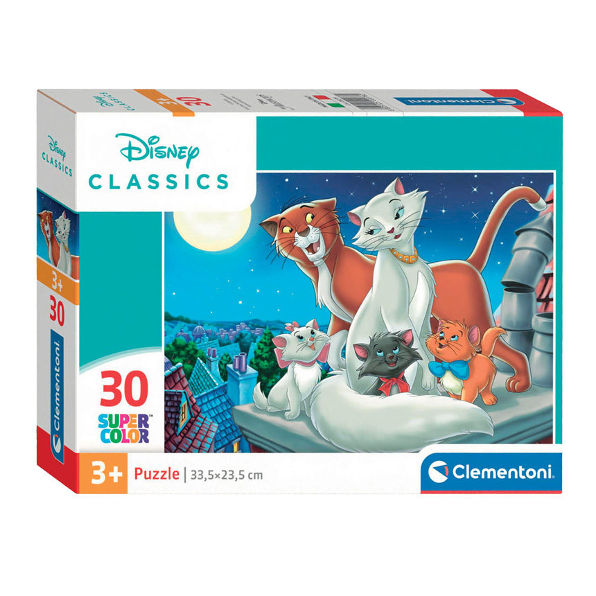 Clementoni - Puzzel 30 Stukjes Disney Animals, Kinderpuzzels, 3-5 jaar, 20278