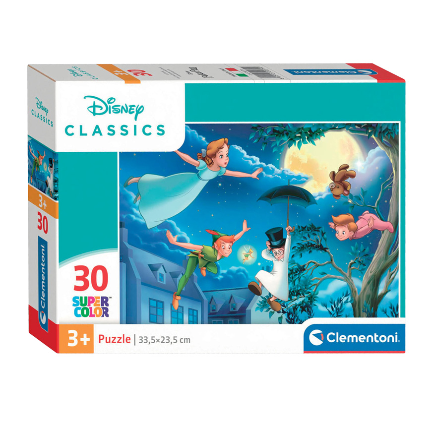 Clementoni - Puzzel 30 Stukjes Disney Classics, Kinderpuzzels, 3-5 jaar, 20279