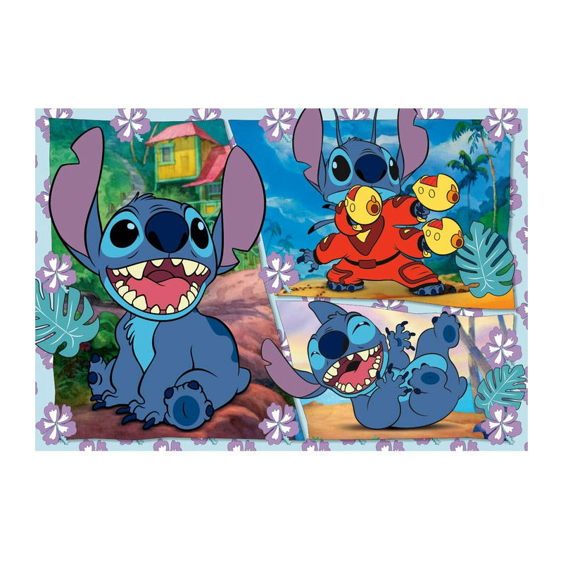 Clementoni Puzzle Super Color Maxi Disney Stitch, 104 Teile.