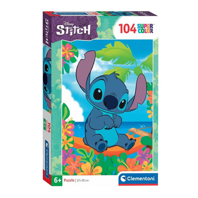 Clementoni Puzzle Super Color Stitch, 104 Teile.