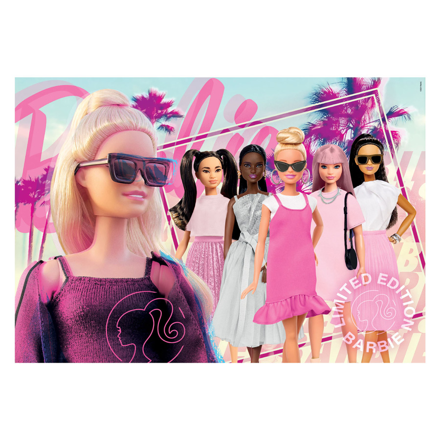 Clementoni Puzzle Super Color Barbie, 104 Teile.