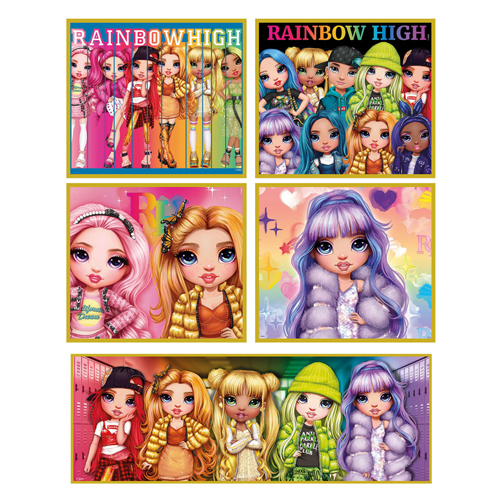 Clementoni Legpuzzel Super Color 10in1 Rainbow High