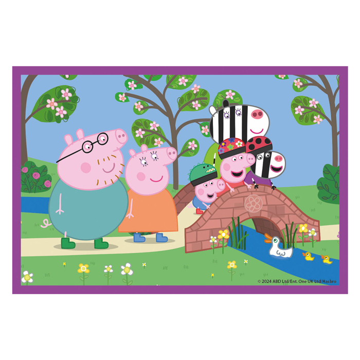 Clementoni Bloc Puzzle Peppa Pig, 6 pcs.