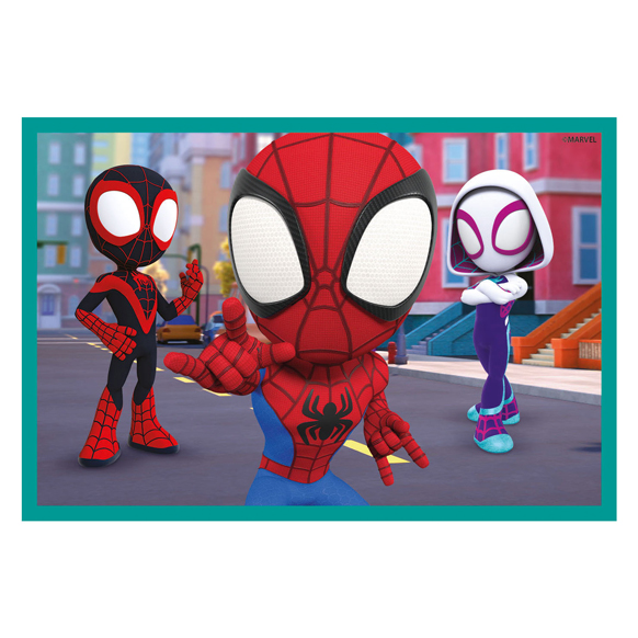 Clementoni Block Puzzle Spidey et ses incroyables amis, 6 pièces.