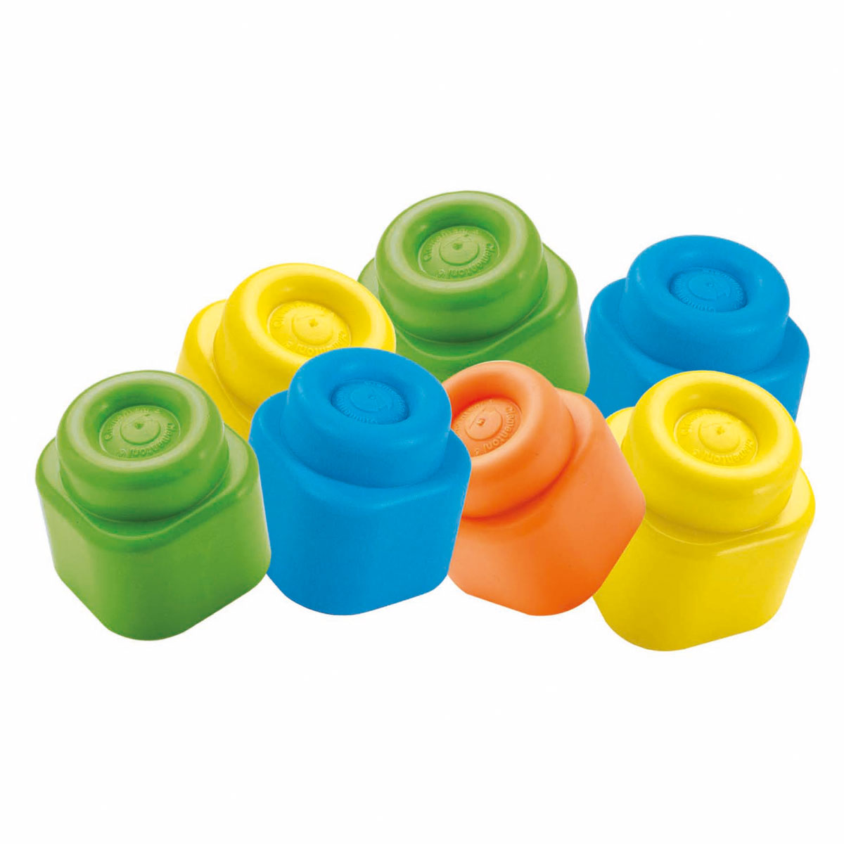 Clementoni Baby - Blocs souples Miffy Clemmy en tube, 5 pcs.