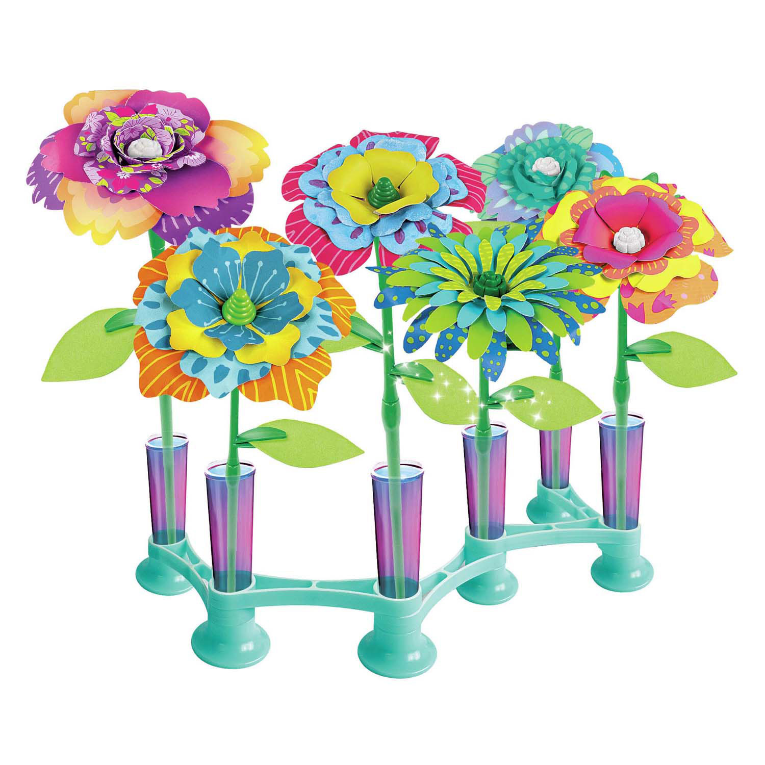 Clementoni Idea Duftblumen-Bastelset, 8 Blumen